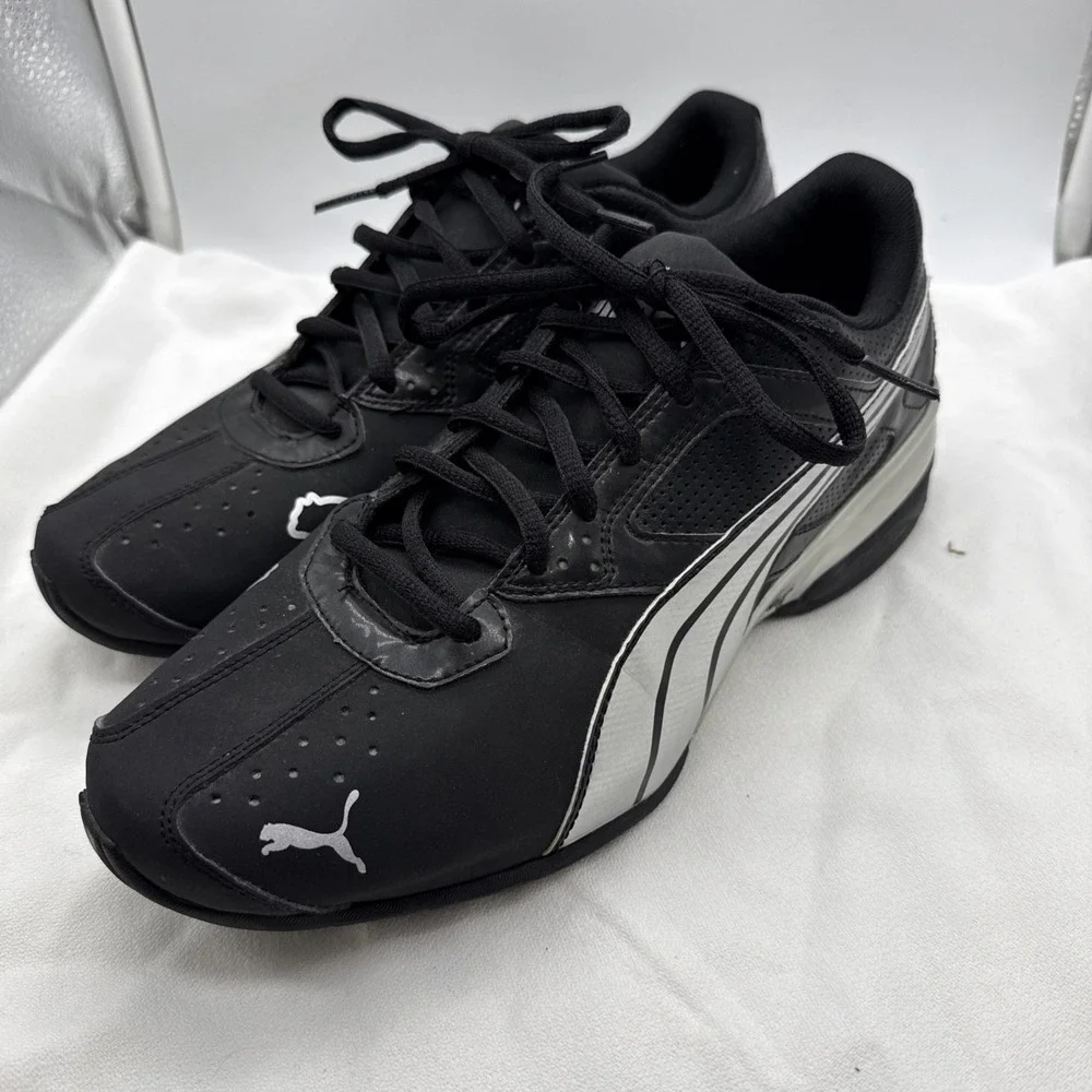 PUMA Tazon 5 Men's Sz 10 Colorway Black/Silver
